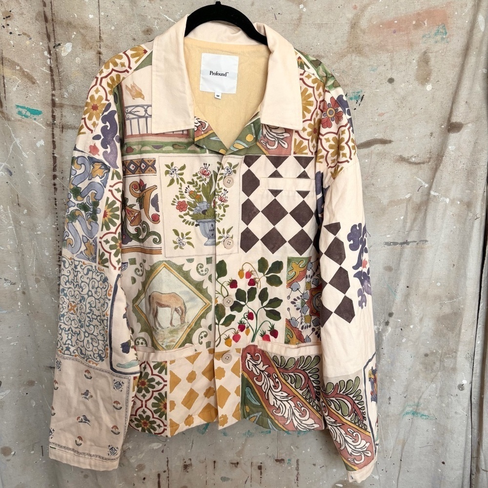 Profound Mosaic Work Jacket - Picture 2 of 5